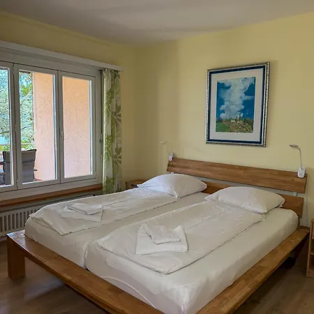 Moderne Mit Seeblick, Pool & Balkon Appartement Minusio